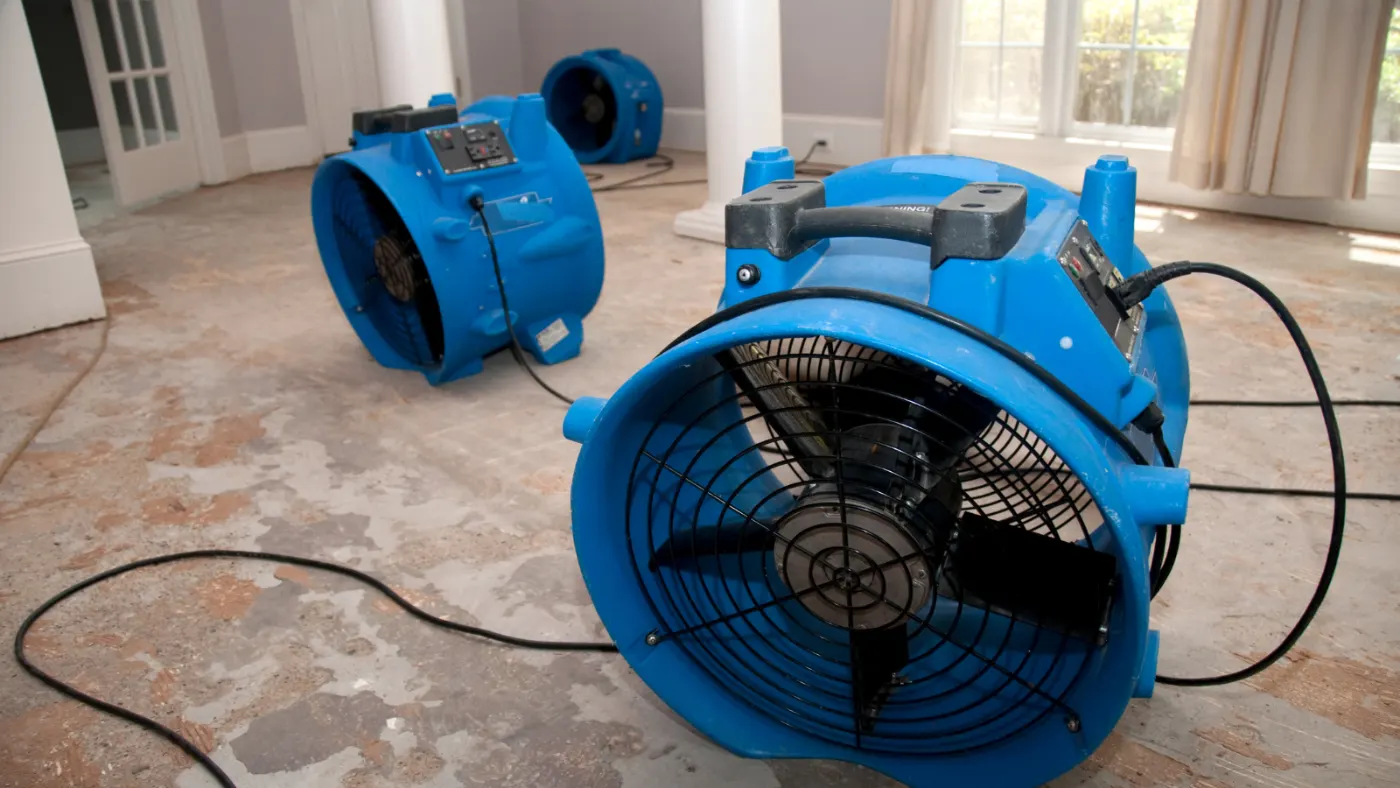 Water damage restoration by Eagle Trace Water Restoration near Mooresville, IN